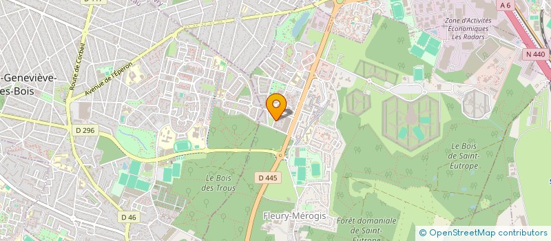 localisation de l'entreprise STERIAM CONSULTING  FLEURY-MEROGIS