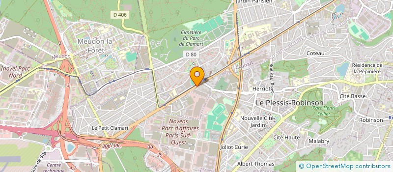 localisation de l'entreprise STERIC  CLAMART