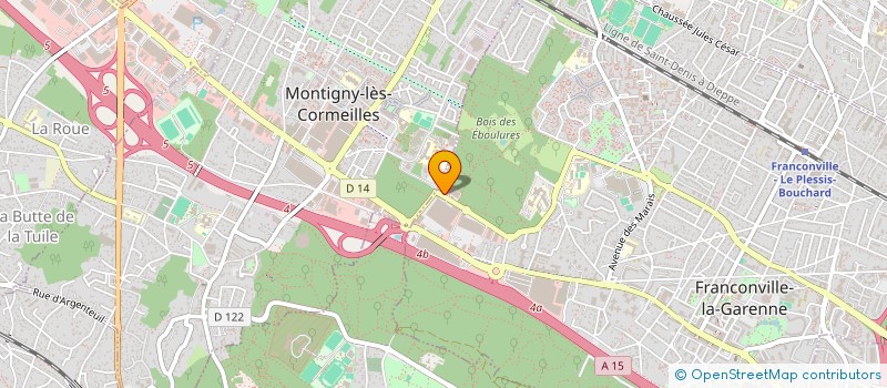 localisation de l'entreprise STERIGENE à FRANCONVILLE