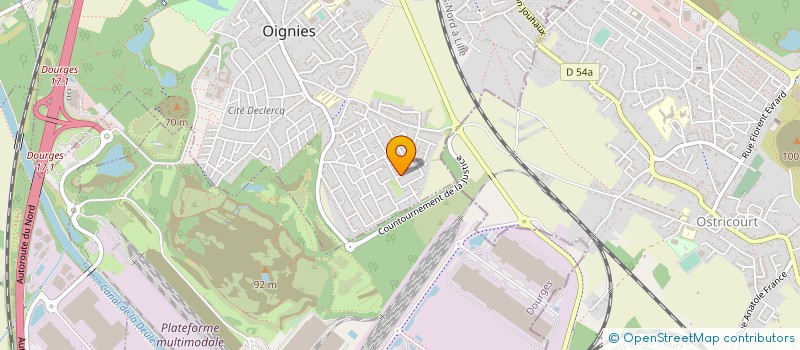 localisation de l'entreprise STERIL CAT'S HDF  OIGNIES