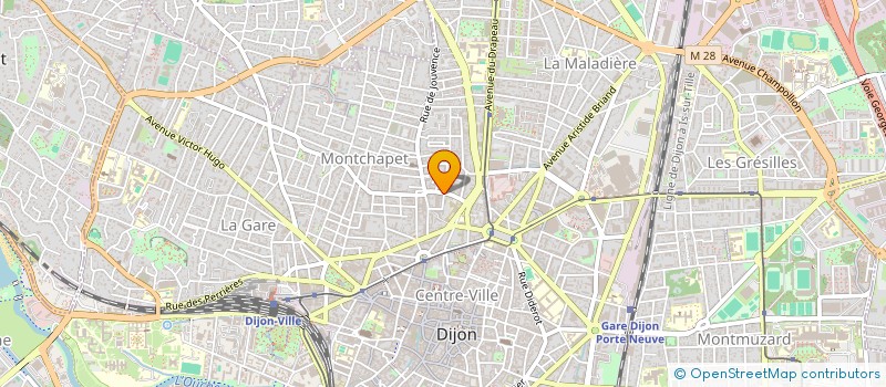 localisation de l'entreprise STERILISATION EMBALLAGE CONDITIONNEMENT à DIJON