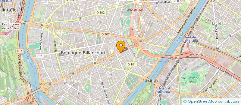 localisation de l'entreprise STERIMED INTERNATIONAL  BOULOGNE-BILLANCOURT