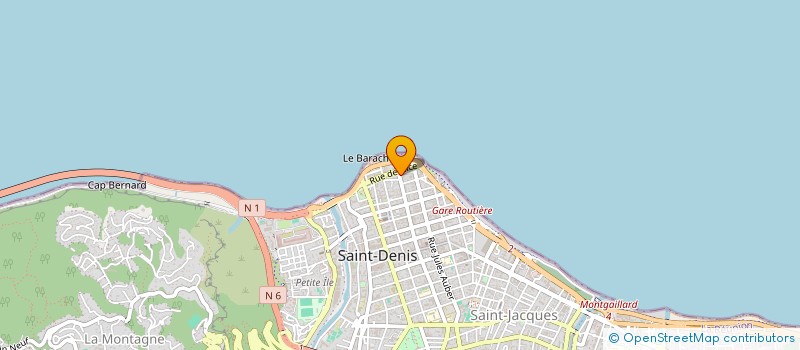 localisation de l'entreprise STERING à SAINT-DENIS