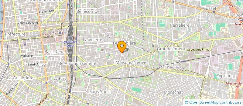 localisation de l'entreprise STERIUM  LYON