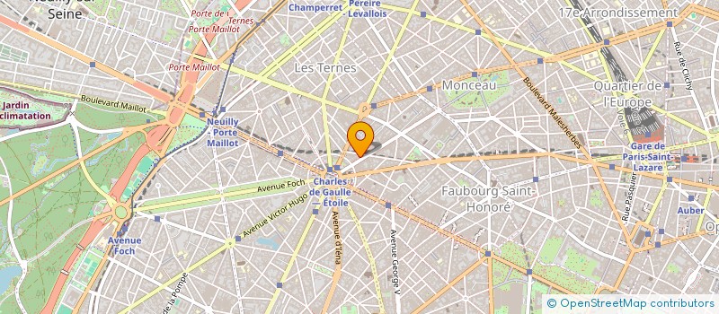 localisation de l'entreprise STERLING ADVISORS à LEVALLOIS-PERRET