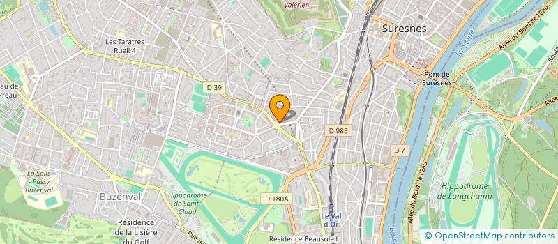 localisation de l'entreprise STERMO TECH à SURESNES
