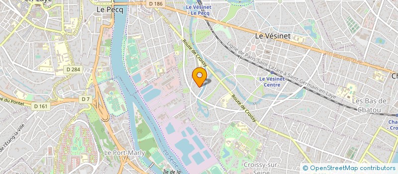 localisation de l'entreprise STERN à LE VESINET