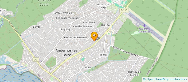 localisation de l'entreprise STERN  ANDERNOS-LES-BAINS