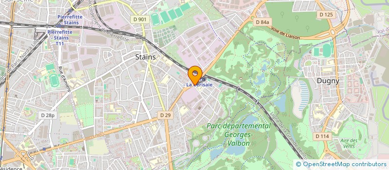 localisation de l'entreprise STERN à STAINS