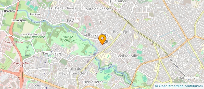 localisation de l'entreprise STERN à SAINT-HERBLAIN