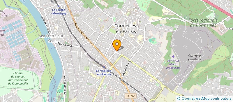 localisation de l'entreprise STERN AND PARTNERS à CORMEILLES-EN-PARISIS