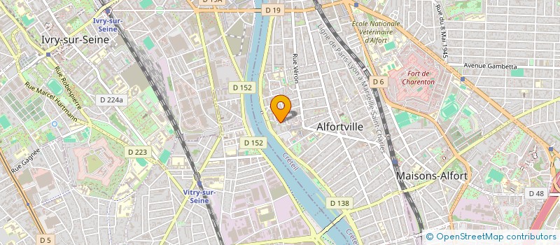 localisation de l'entreprise STERNA COMPANY  ALFORTVILLE