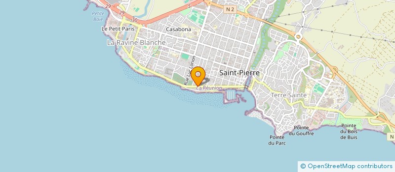 localisation de l'entreprise STERNE à SAINT-PIERRE