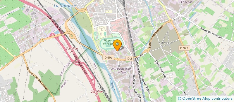 localisation de l'entreprise STERNE à CAVAILLON