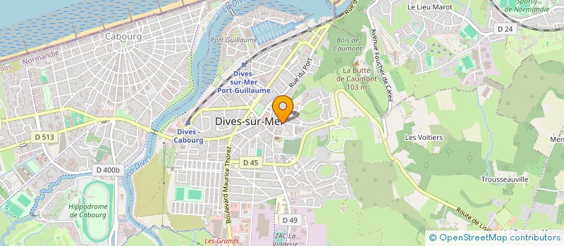 localisation de l'entreprise STERNE à DIVES-SUR-MER