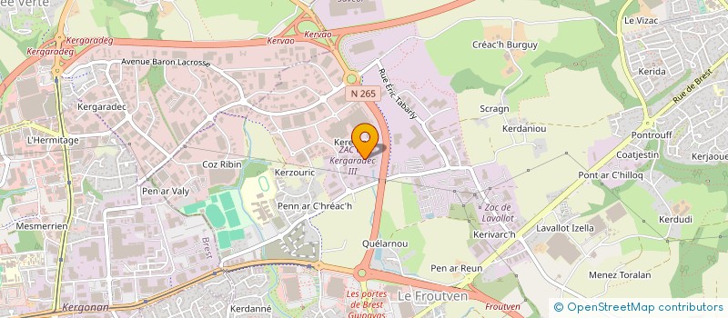 localisation de l'entreprise STERNE AVOCATS à BREST