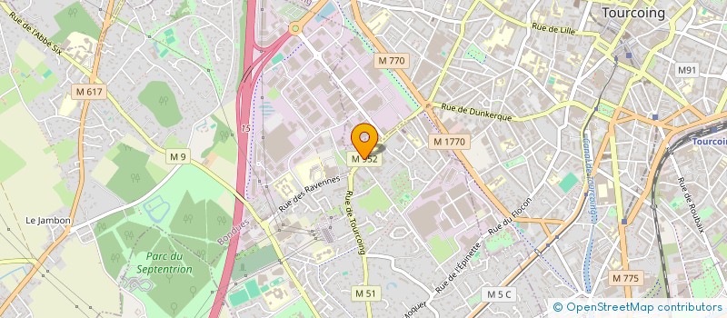 localisation de l'entreprise STERNE COMMUNICATION  MOUVAUX