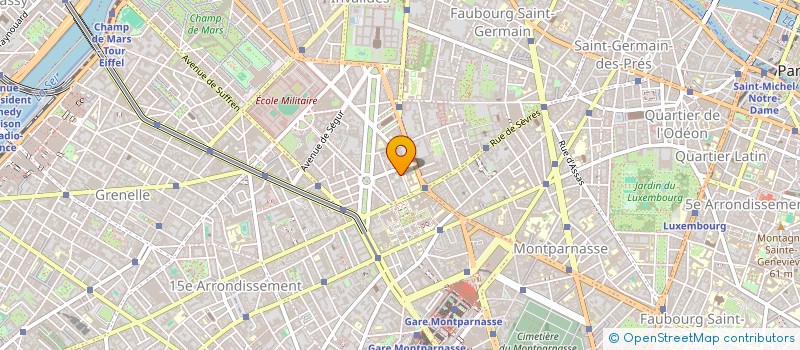 localisation de l'entreprise STERNE HOLDING  PARIS
