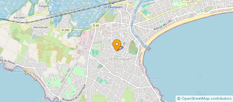 localisation de l'entreprise STERNE PRODUCTIONS à LE POULIGUEN