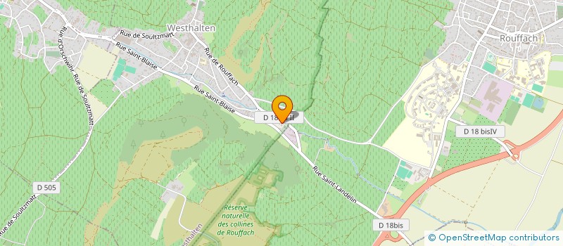 localisation de l'entreprise STERNENMUEHL  WESTHALTEN