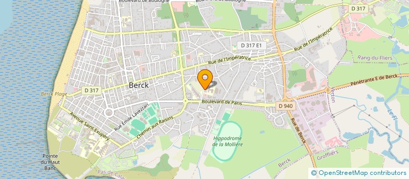 localisation de l'entreprise STERNES PECHE EN MER à BERCK