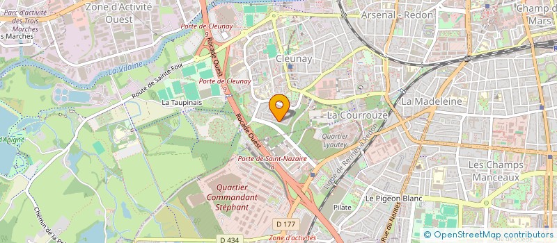 localisation de l'entreprise STERNN BAND  RENNES