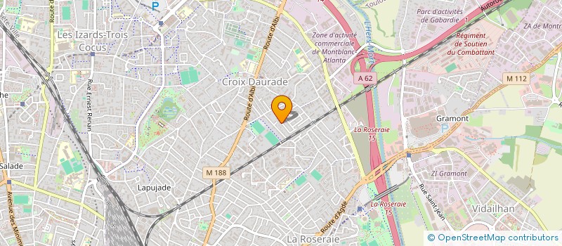 localisation de l'entreprise STERNO CIRCO OCCIPITO MASTOIDIENNE à TOULOUSE