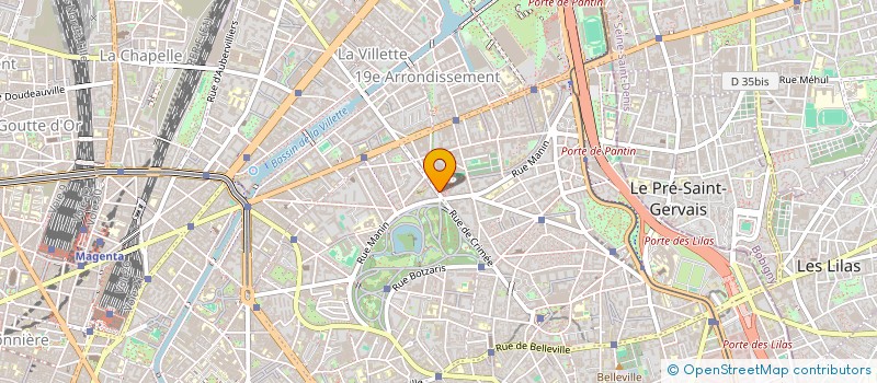 localisation de l'entreprise STERONELEC  PARIS