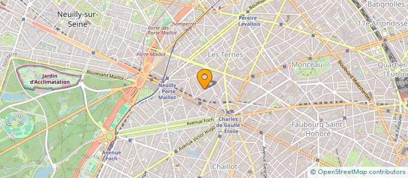 localisation de l'entreprise STEROPAS à PARIS