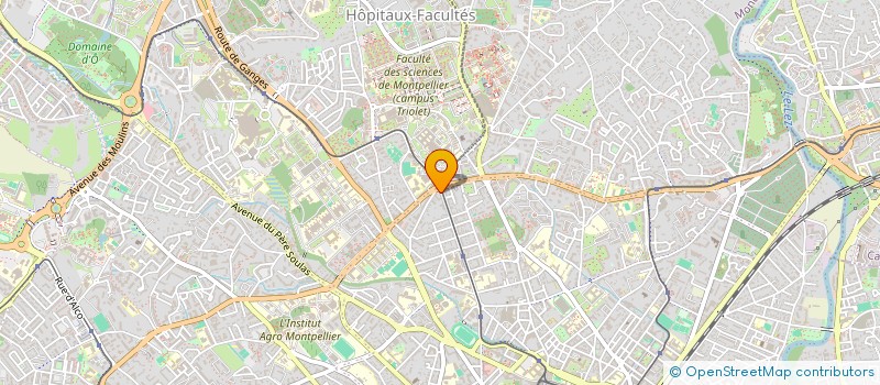 localisation de l'entreprise STEROXY INTERNATIONAL à MONTPELLIER