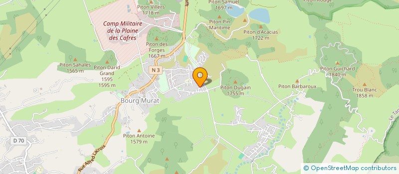 localisation de l'entreprise STEROY à LE TAMPON
