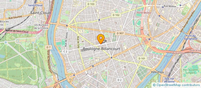 localisation de l'entreprise STERSACO  BOULOGNE-BILLANCOURT