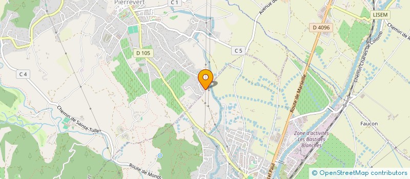 localisation de l'entreprise STERVAL  PIERREVERT