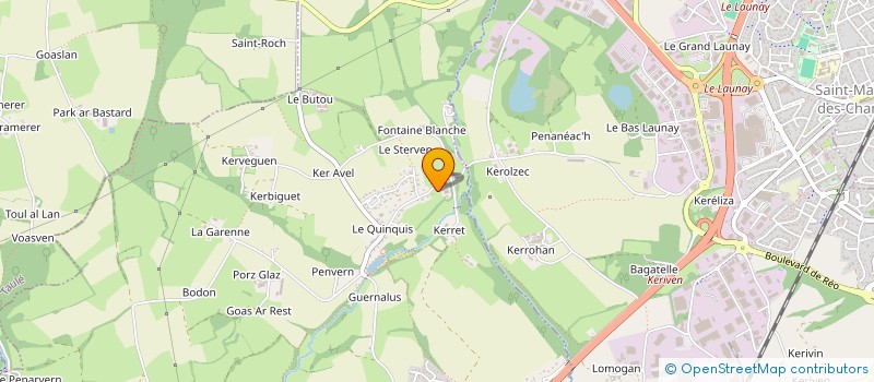 localisation de l'entreprise STERVEN INVEST  SAINTE-SEVE