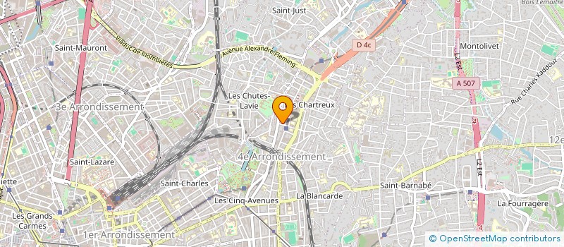localisation de l'entreprise STERYCONNECT à MARSEILLE