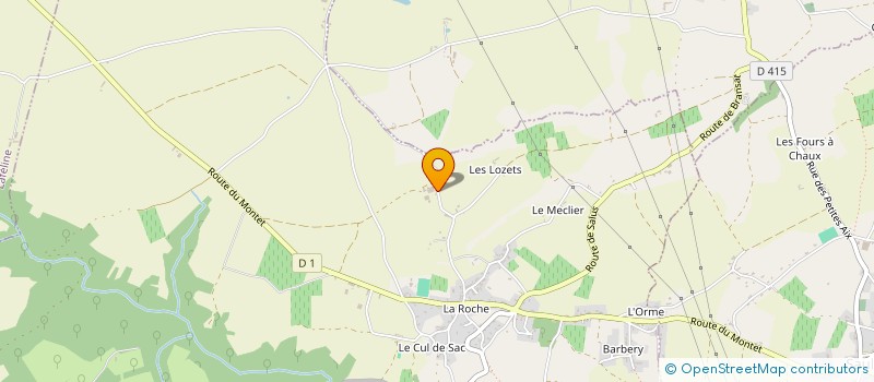 localisation de l'entreprise STES  BRANSAT