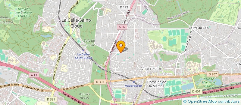 localisation de l'entreprise STES MISSIONNAIRES DU ST ESPRIT  VAUCRESSON