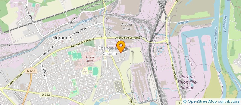 localisation de l'entreprise STESA  FLORANGE