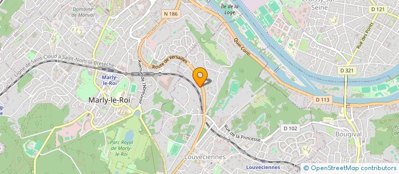 localisation de l'entreprise STESA à VARENNES-SUR-SEINE