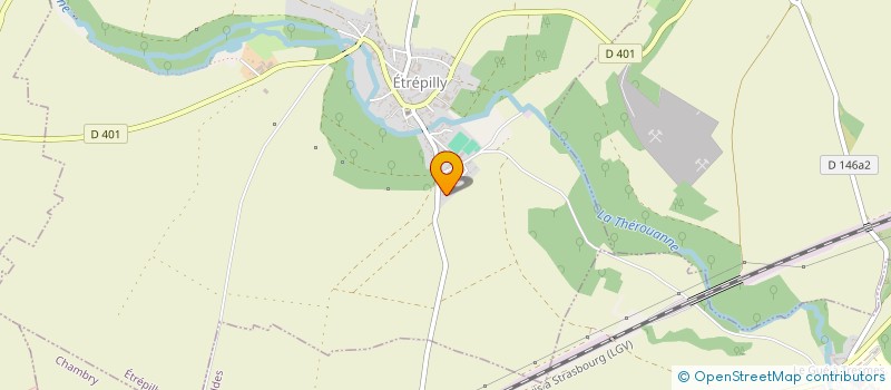 localisation de l'entreprise STESAB  ETREPILLY