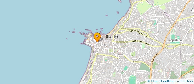 localisation de l'entreprise STESEV à BIARRITZ
