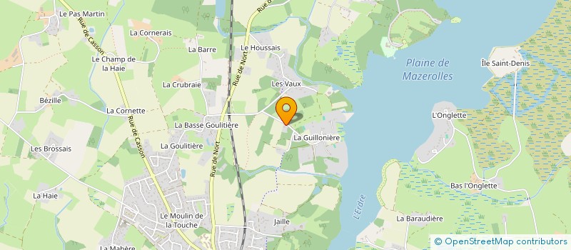 localisation de l'entreprise STESO  SUCE-SUR-ERDRE