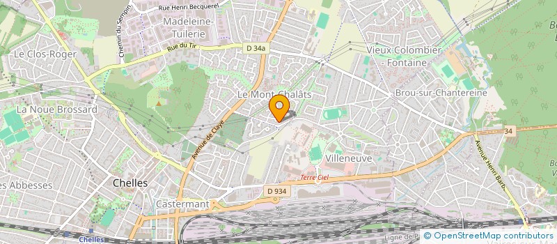 localisation de l'entreprise STESOMA  CHELLES