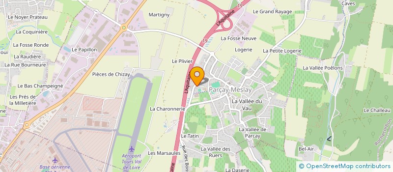 localisation de l'entreprise STESOMAKAKO  PARCAY-MESLAY