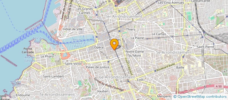 localisation de l'entreprise STESSIA à MARSEILLE
