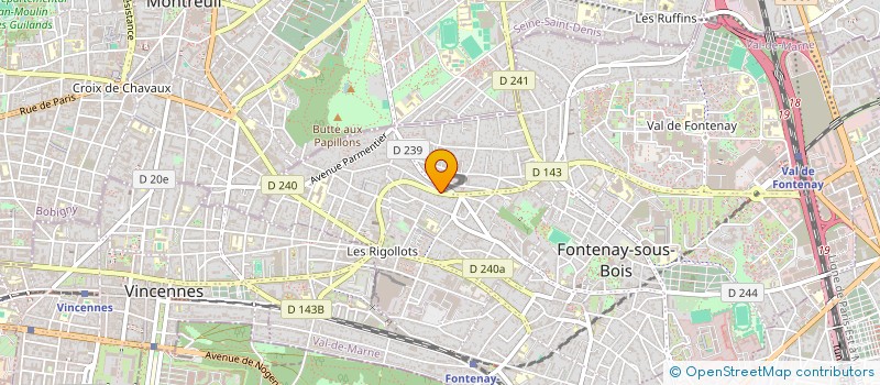 localisation de l'entreprise STESSO AND CO à FONTENAY-SOUS-BOIS