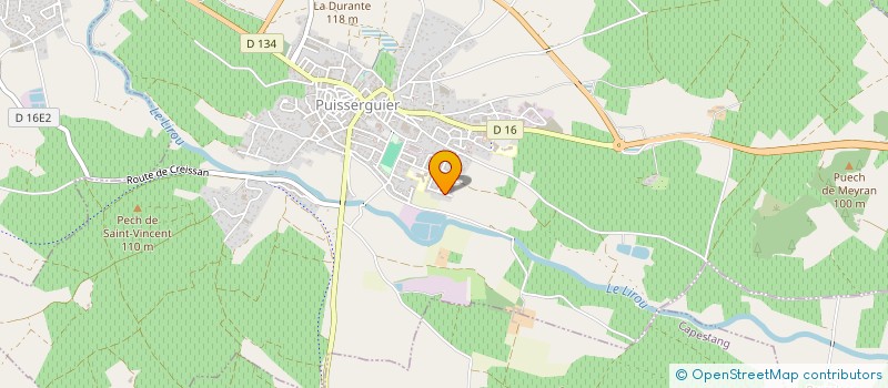 localisation de l'entreprise STESY  PUISSERGUIER