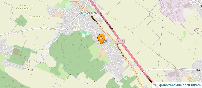 localisation de l'entreprise STESYL  AIX-NOULETTE