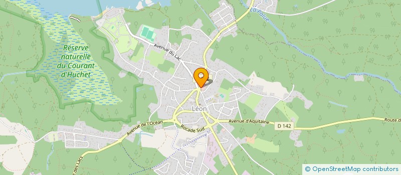 localisation de l'entreprise STETA  LEON