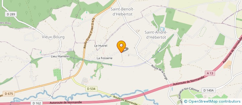 localisation de l'entreprise STETI  SAINT-ANDRE-D'HEBERTOT